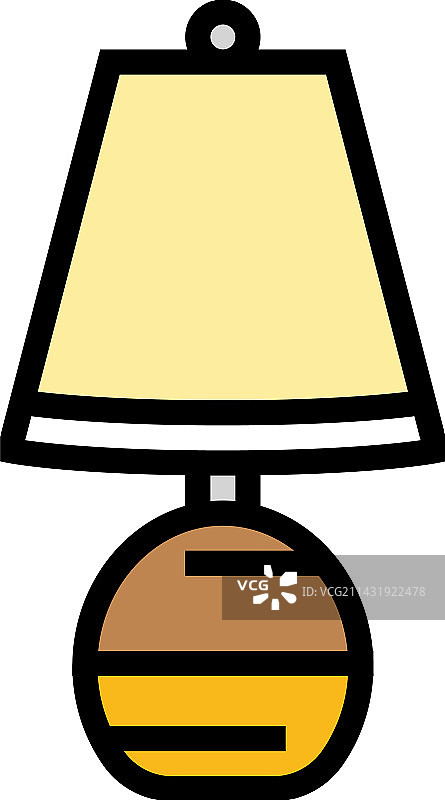 灯表卧室内部颜色图标图片素材