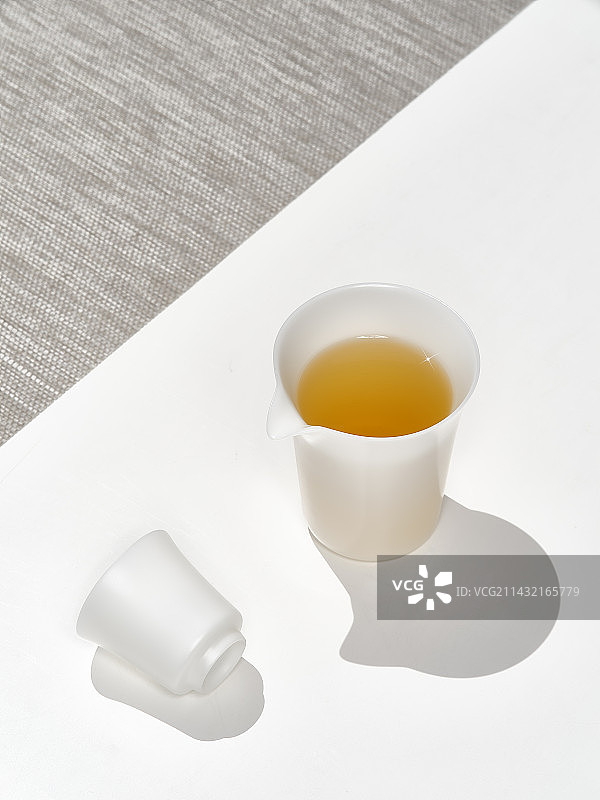 白瓷茶具茶文化茶叶茶道茶艺图片素材