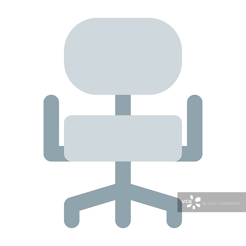 舒适的软垫椅子的工作空间和办公室图片素材