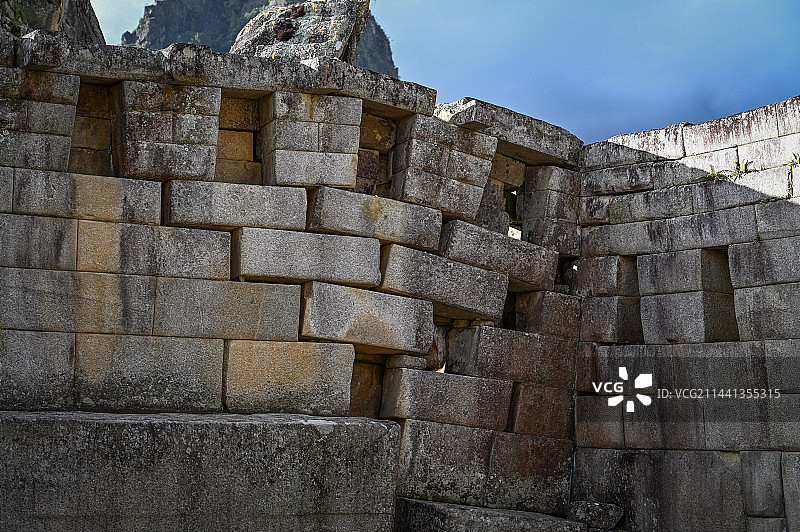 秘鲁马丘比丘 印加帝国城市遗迹 世界新七大奇迹图片素材