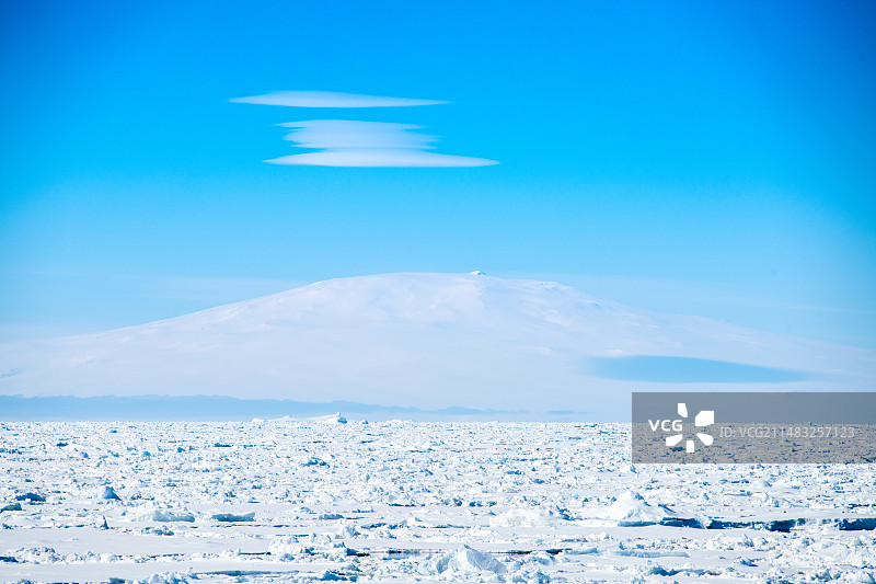 南极斯普岛斯普火山siple Island图片素材