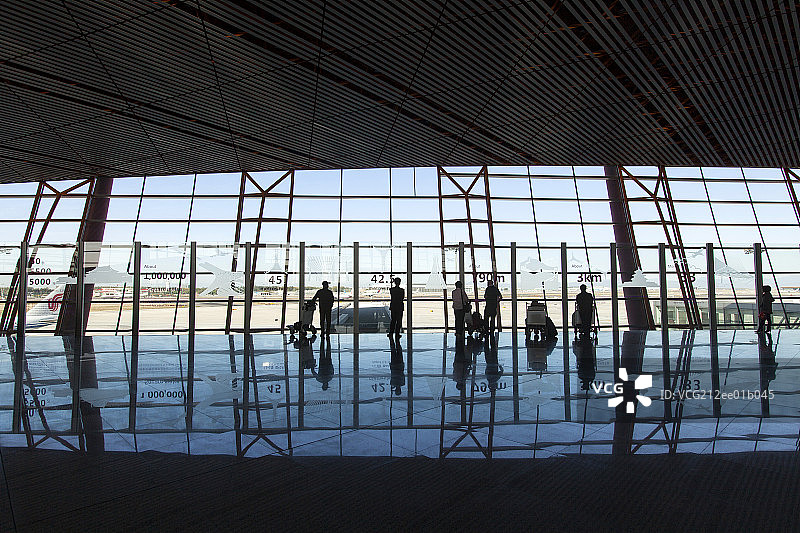 北京首都国际机场T3航站楼图片素材