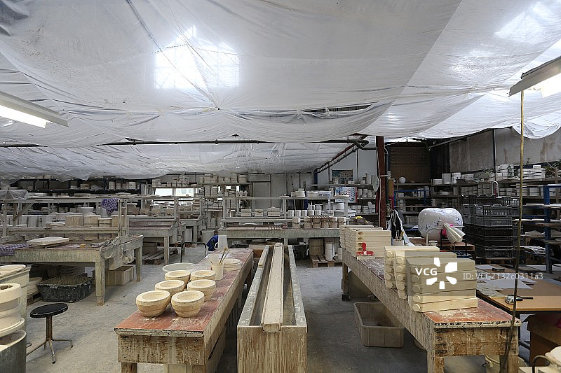 阿姆斯特丹瓷器制造工厂图片素材