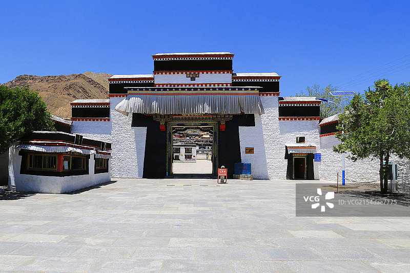 西藏建筑风格图片素材