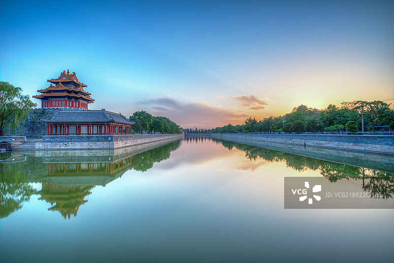 北京城市夜景风光图片素材