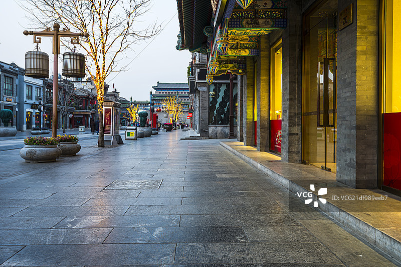 北京前门大街图片素材