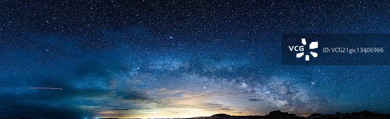 夜空繁星点点，犹他州，美国图片素材