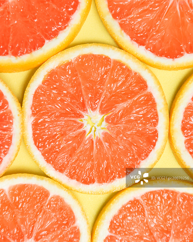 水果 食材 创意 静物 颜色 葡萄柚 横截面 维生素图片素材