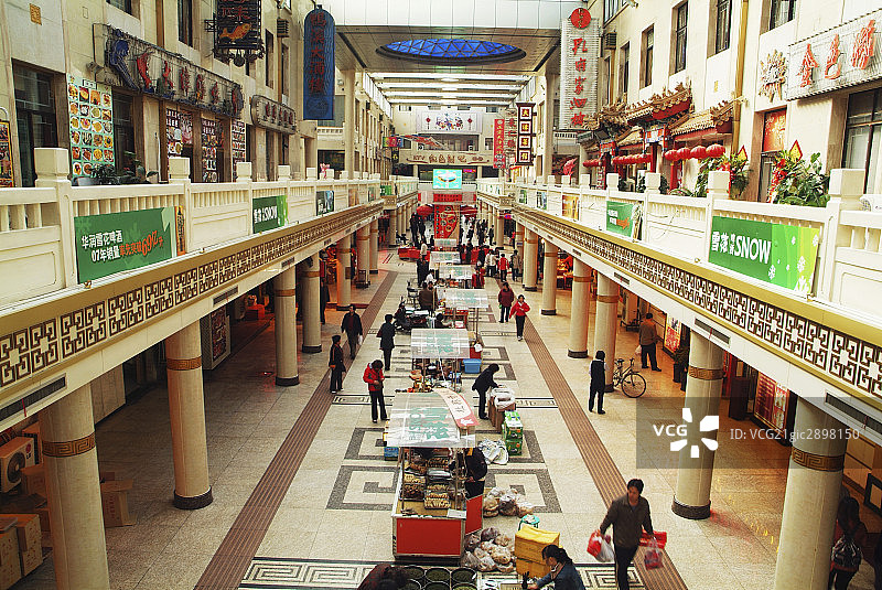 中国天津南市食品街图片素材