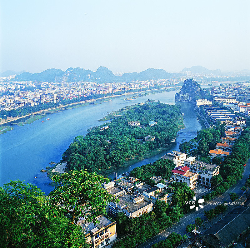 桂林山水日景图片素材