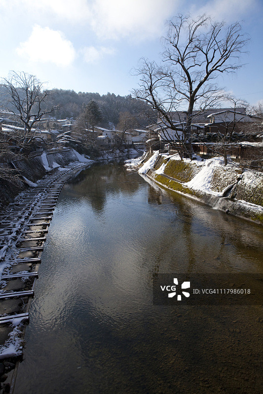 河Hida-takayama图片素材