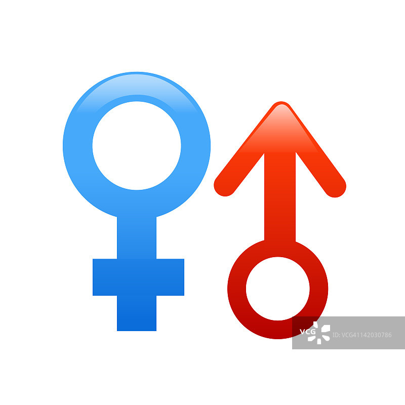 性别符号说明图片素材