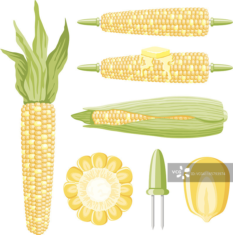 玉米的图标图片素材