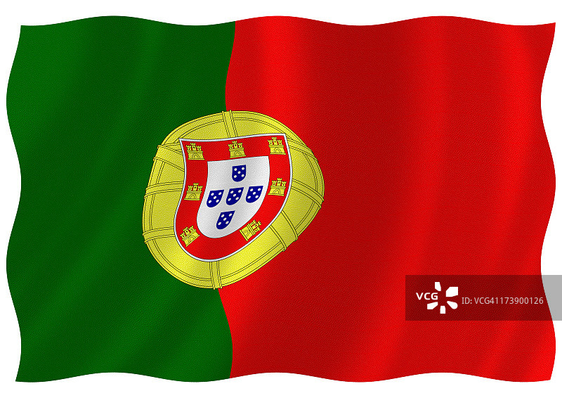 葡萄牙国旗图片素材