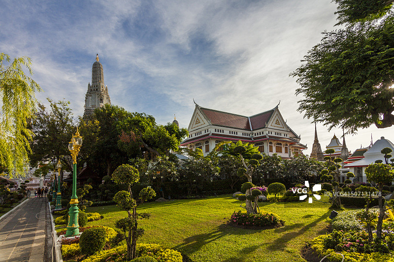 黎明寺，曼谷，泰国。图片素材