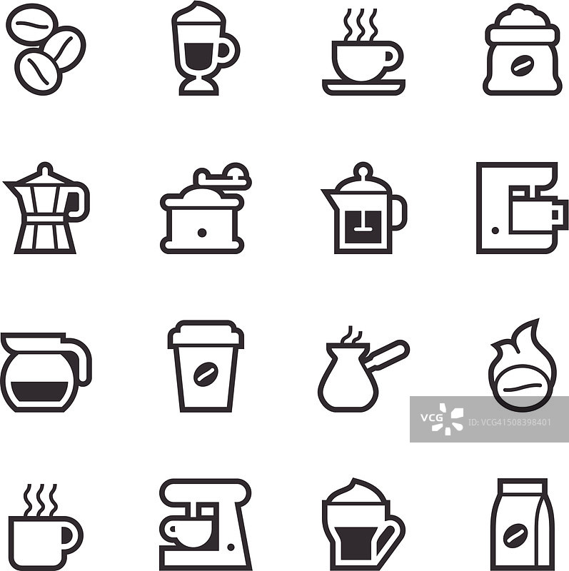 咖啡图标-系列图片素材