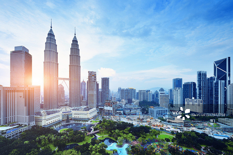 马来西亚吉隆坡城市场景图片素材