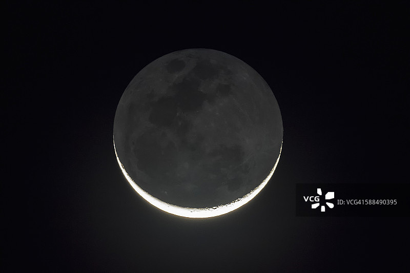 津巴布韦，新月之夜图片素材
