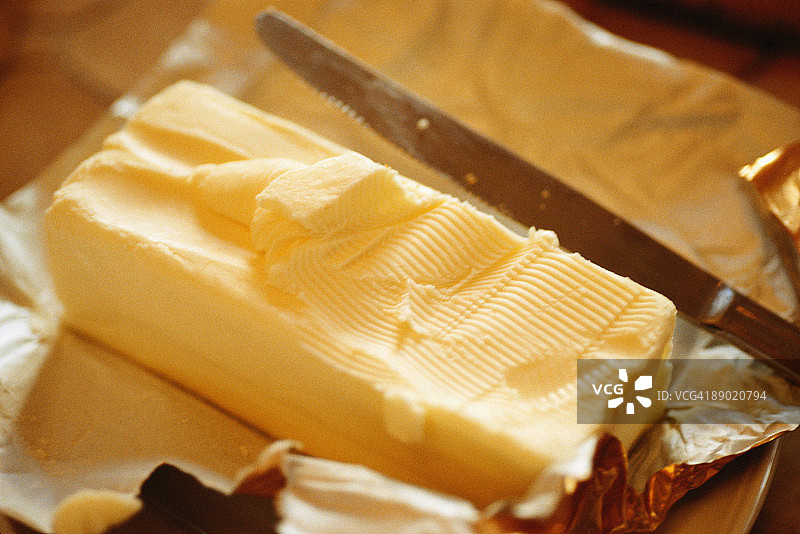 黄油和刀图片素材