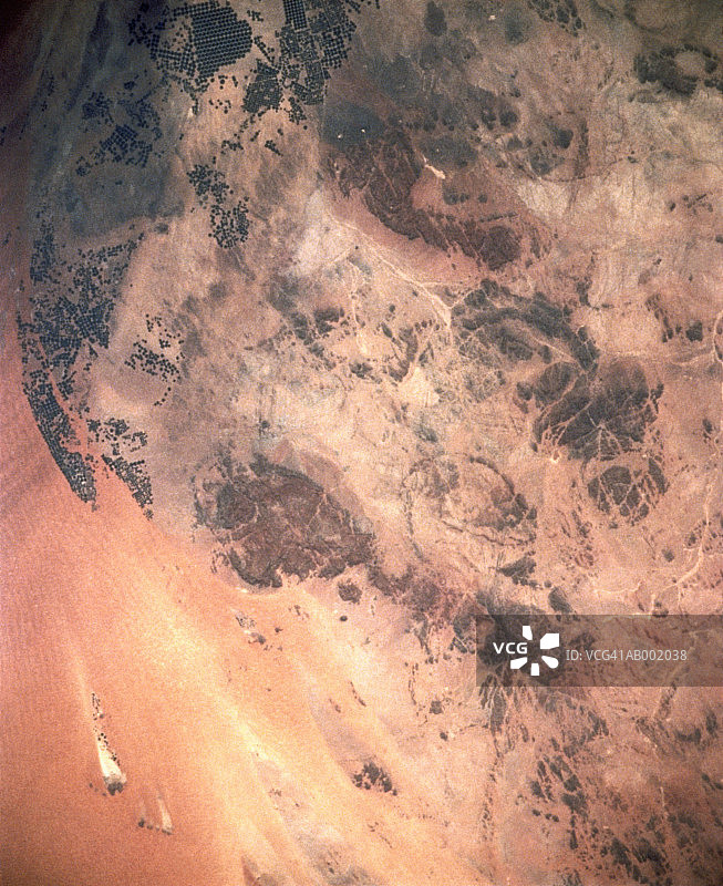 沙特阿拉伯的阿加山脉图片素材