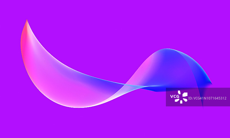 抽象蓝紫波，紫色背景图片素材