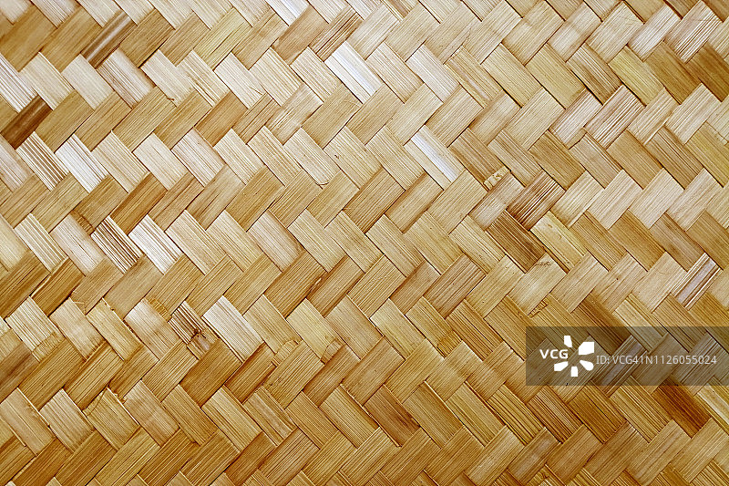 手工制作的竹背景。图片素材