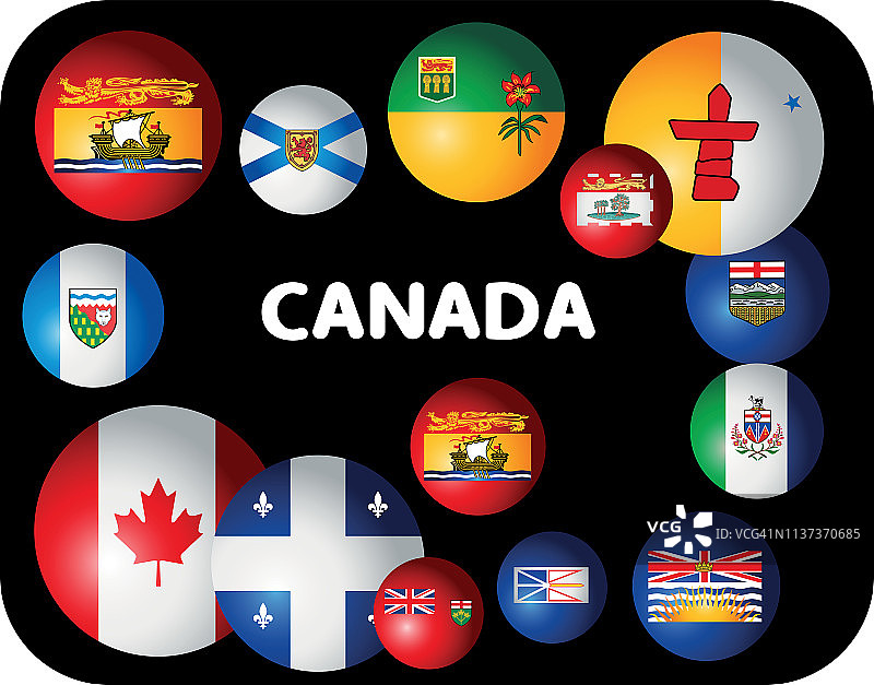 加拿大国旗的象征图片素材