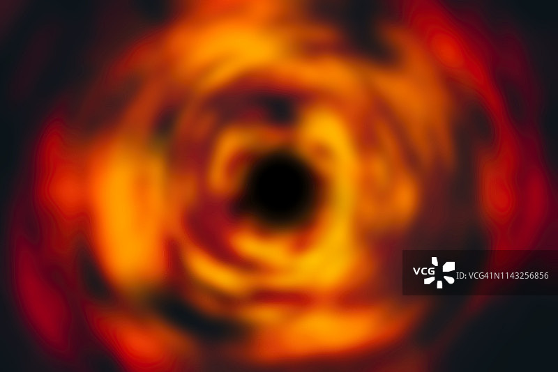 太空中的黑洞M87图片素材