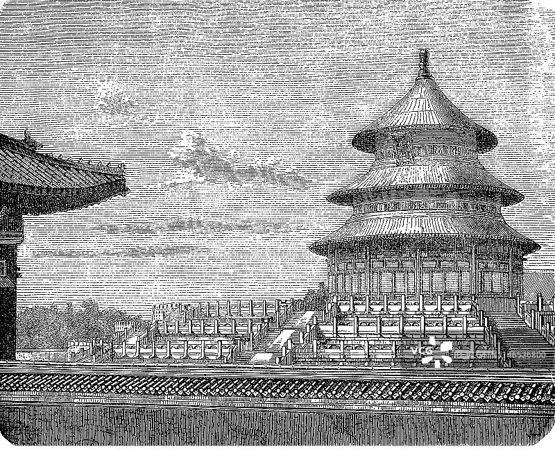 中国的寺庙图片素材