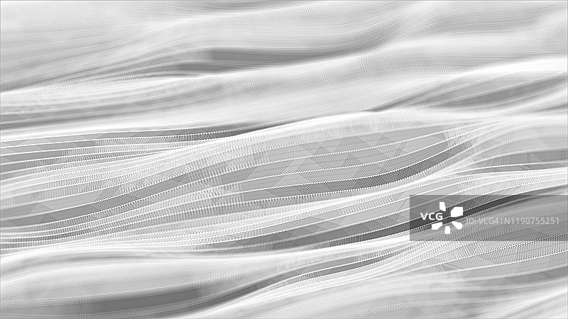 白色的抽象背景。波浪未来数字背景的商业科学和技术图片素材