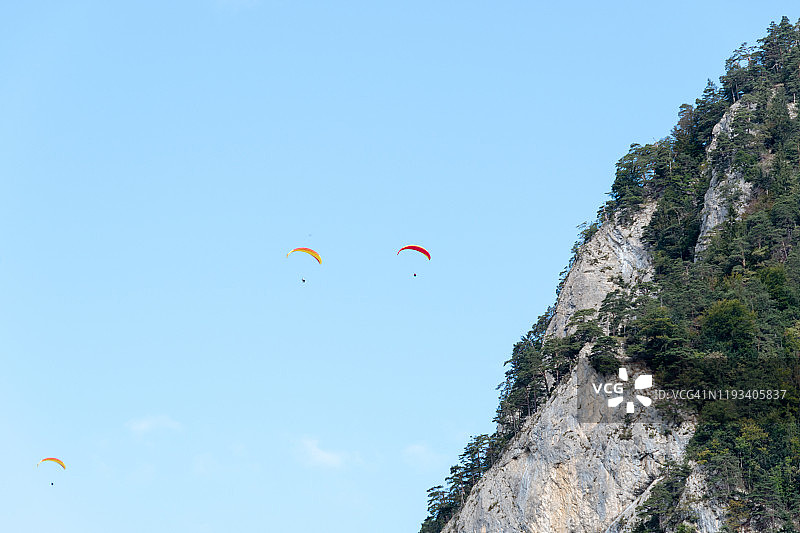 滑翔伞2图片素材
