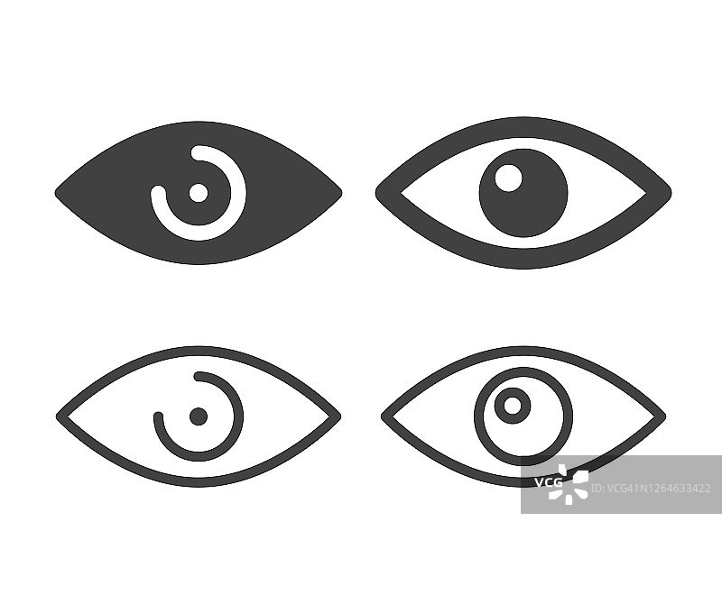 眼睛-插图图标图片素材
