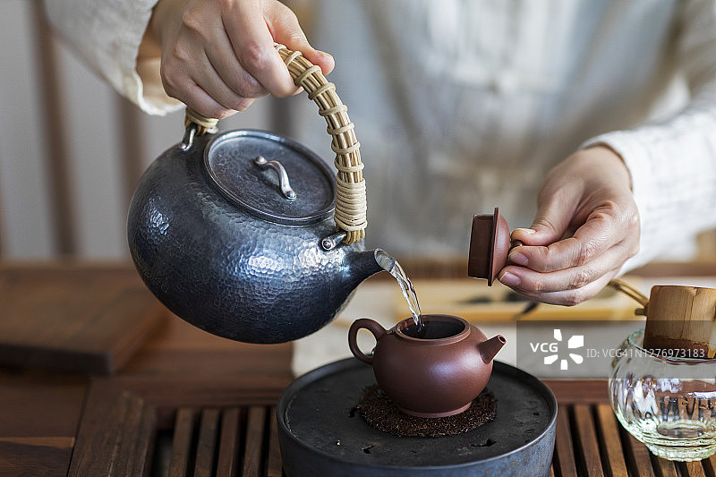 中国茶ceremon图片素材