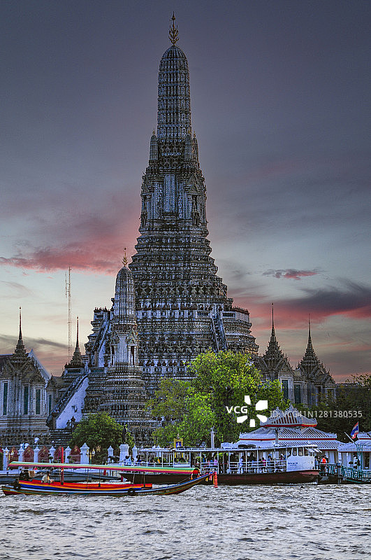 曼谷的Wat Arun图片素材