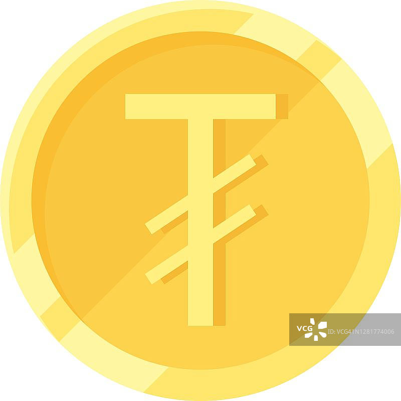 蒙古币tÃ¶grÃ¶g硬币，蒙古官方货币图片素材