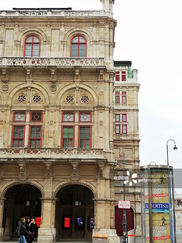 奥地利维也纳的维也纳国家歌剧院图片素材
