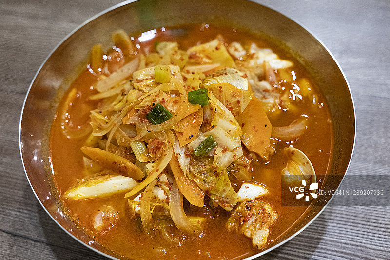 传统的韩国食品，布台，韩国火锅图片素材