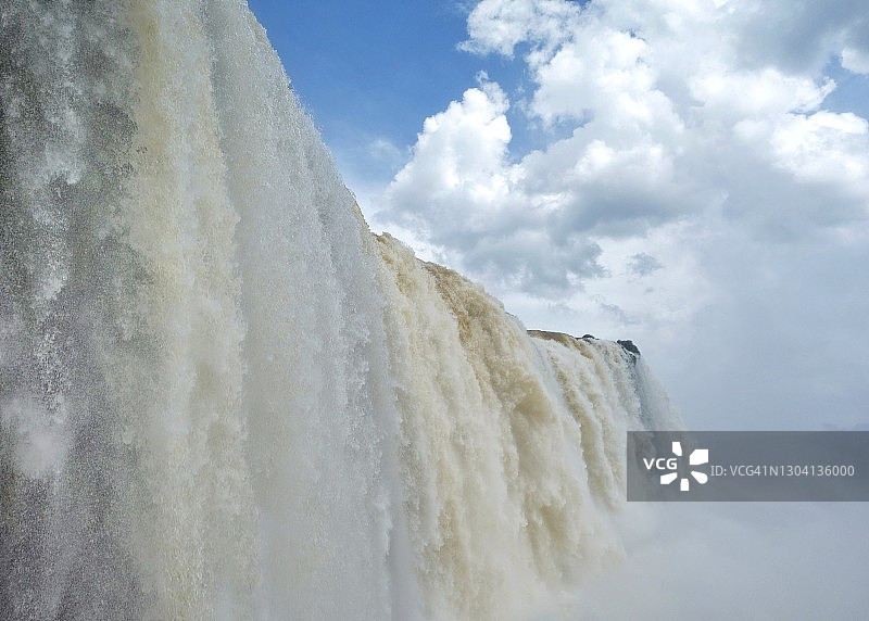 巴西伊瓜苏瀑布近景图片素材