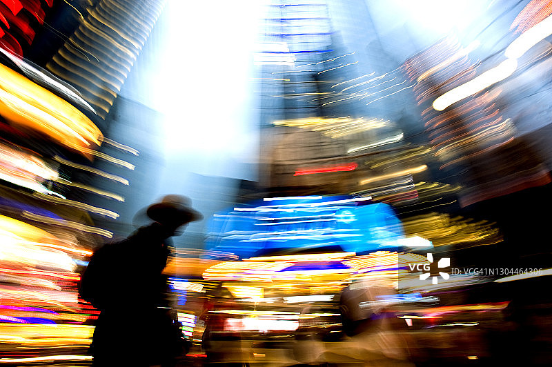 美国纽约曼哈顿时代广场图片素材