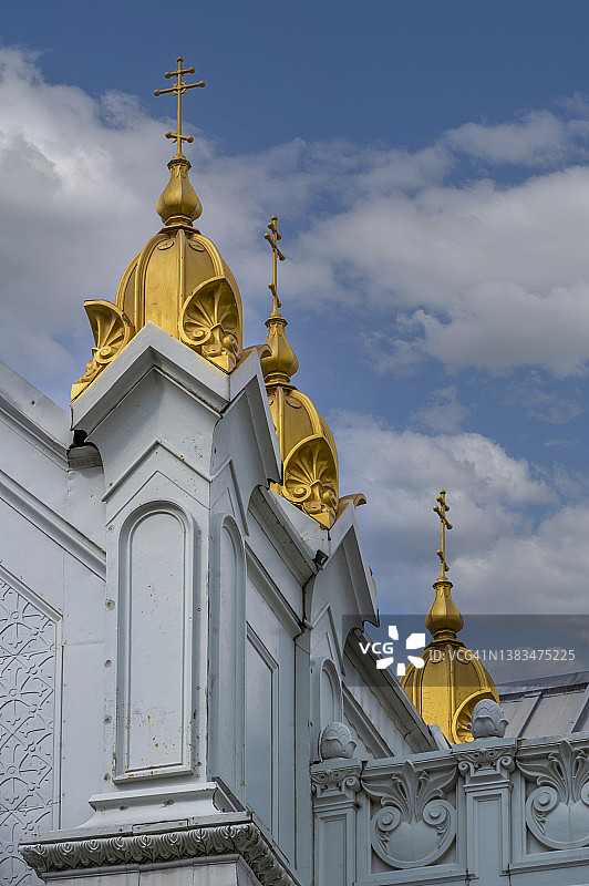 保加利亚东正教教堂，Balat Fener，伊斯坦布尔图片素材