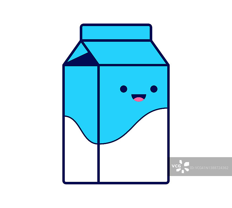 牛奶盒图片素材