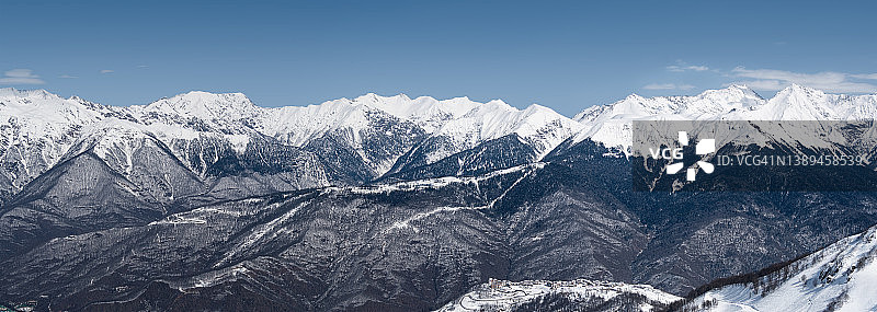 红波利亚纳滑雪场图片素材