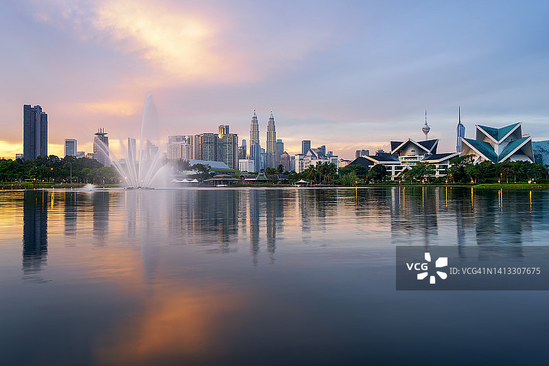 马来西亚的吉隆坡市图片素材