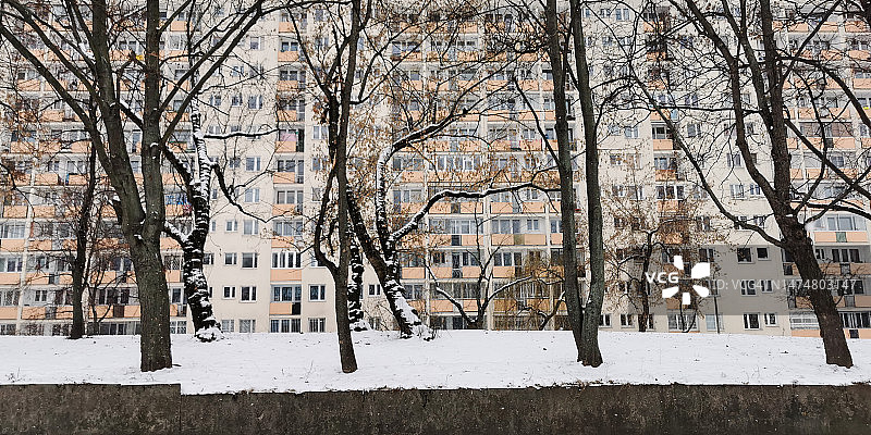 社会主义公寓楼图片素材