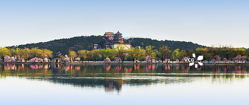 中国北京的颐和园图片素材