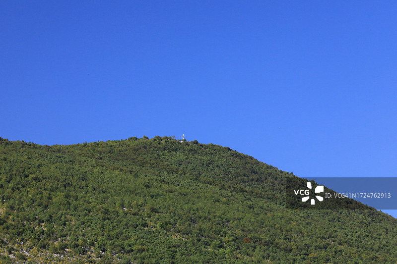 默主歌耶的十字山(Križevac)图片素材
