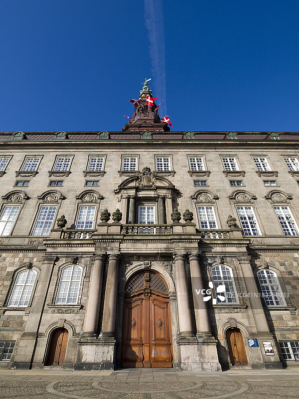 克里斯琴堡宫-丹麦议会图片素材
