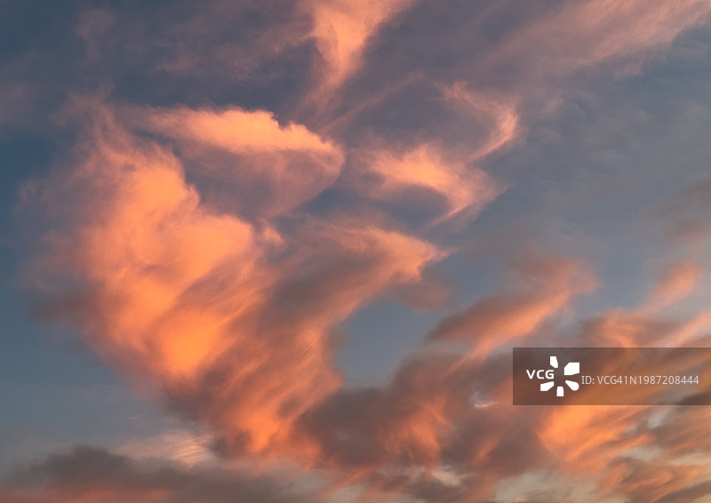 巴塞罗那的彩云图片素材