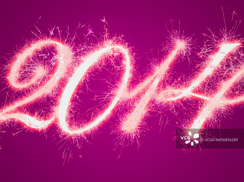 2014年喜庆的粉色新年展示图片素材