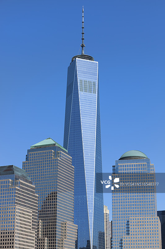 摩天大楼，曼哈顿下城，纽约图片素材